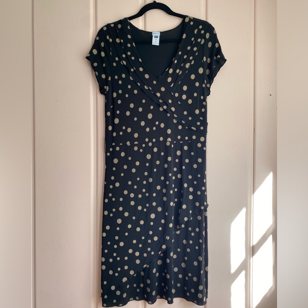 Polka Dot Wrap Dress GAP